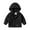 Black, variant on YTDSCS Toddler Kids Boys Trench Coat Hooded Raincoat Baby Cartoon Zip Jacket Thickened Kids Fall Winter Windbreaker Outerwear for Boys Size 2-7T