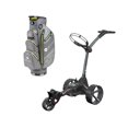 thumbnail image 1 of Motocaddy M1 DHC 3 Wheel Electric Caddy with Golf Club Bag, Lime, 1 of 9