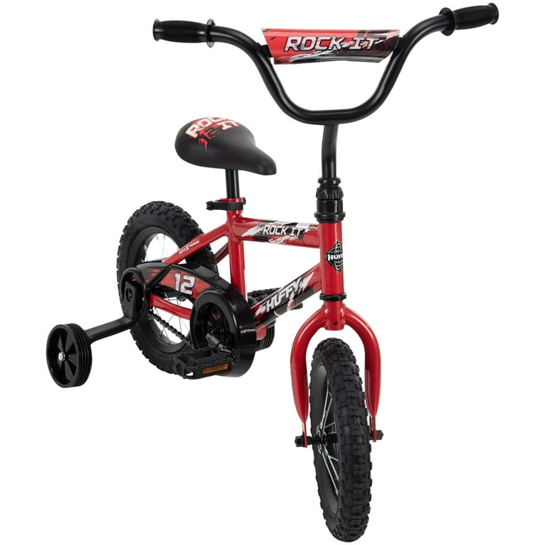 Huffy 12 Inch Rock It Boys Sidewalk Bike Red Walmart