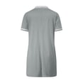 thumbnail image 4 of Golf Dresses for Women Tennis Athletic Mini Dress 2025 Summer Casual Short Sleeve Collared V Neck Shirt Dress with Pockets, 4 of 8