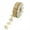 Golden, variant on 1 Roll Creative Snowflake Pattern Lace Decor Christmas Style Beautiful Faux Leather Trim Lace for Home