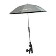thumbnail image 2 of Sombrilla para silla de playa, cochecito, ajustable 360 degree, portátil, resistente al sol. Plata, 2 of 8