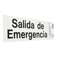 thumbnail image 3 of Letrero Salida Emergencia Hy-Ko Blanco 7.6X22.8 Cm, 3 of 3
