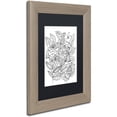 thumbnail image 2 of Trademark Fine Art "Fairies and Woodland Creatures 27" Canvas Art by KCDoodleArt Black Matte, Birch Frame, 2 of 4
