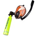 thumbnail image 3 of "Kit de buceo S5000plus - Paquete A en color verde con tanque de 1L y máscara antifog", 3 of 6