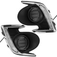 thumbnail image 2 of LED DRL Daylight Daytime Running Lights Front Fog Light Lamp for Mitsubishi Attrage Mirage G4 2012-2, 2 of 5