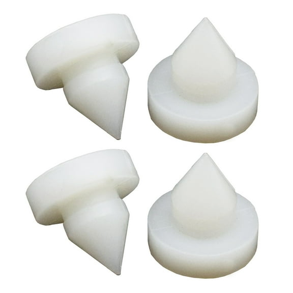 HEMLBOYW 4pcs Pedal Stop Pad 46505-SA5-000 46505SA5000 for Acura-Civic Brake Pedal Limit Limiter Pad Plastic