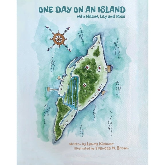 One Day On An Island: With Willow, Lily And Rose, (Paperback)