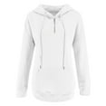 thumbnail image 5 of Women's Hoodies Sweatshirts Winter Fall Long Sleeve Crew Neck Pullover Clothes With Pocket Casual Shirts Tops, 5 of 7