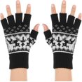 thumbnail image 1 of Fingerless Winter Gloves Warm Half Finger Touchscreen Gloves, 1 of 1