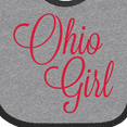 thumbnail image 4 of Inktastic Ohio Girl Boys or Girls Baby Bib, 4 of 4