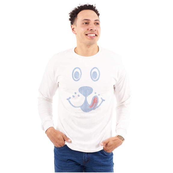 Officially Slush Puppie Puppy Logo Long Sleeve TShirt Men Women Brisco Brands M