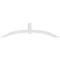 thumbnail image 4 of 84"W x 21"H x 4"D x 4"F, 6/12 Pitch, Archdale Architectural Grade PVC Gable Bracket, 4 of 8