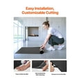 thumbnail image 5 of Wide PVC Yoga and Pilates Mat 6.6ft x 3ft – Protective Gym Flooring Set for Fitness Equipment & Workouts, 5 of 9