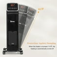 thumbnail image 5 of Ktaxon Oil Filled Radiator, Electric Radiant Heaters for indoor use Large Room with Remote Control, WIFI,Child Lock, 4 Modes, Overheat & Tip-Over Protection, 24h Timer, Digital Thermostat, Quiet, 5 of 9