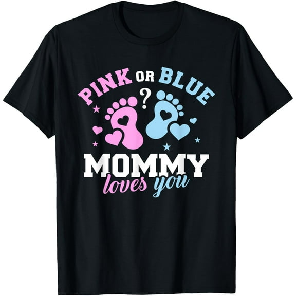 Gender reveal mommy mom T-Shirt