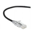 thumbnail image 2 of Black Box Slim-Net - Câble de Raccordement - RJ-45 (M) à RJ-45 (M) - 3 ft - UTP - CAT 6a - booted, Moulé, Échoué - Noir, 2 of 4