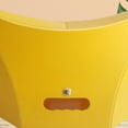 thumbnail image 2 of Taburete plegable portátil de plástico para exteriores, para acampar, pescar, viajar, tren, amarillo, L (45 x 15 x 26), 2 of 5