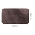 thumbnail image 3 of Sale Today Clearance! 31.5x19.7 Inches Microfiber Bathroom Rugs Bath Mat Extra Thick, Soft , Absorbent, Bath Rugs For Bathroom, 3 of 3