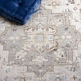 thumbnail image 6 of SAFAVIEH Bel Air Merlin Oriental Polyester Area Rug, Gray/Light Gray, 3' x 5', 6 of 11