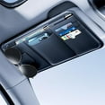 thumbnail image 4 of BallsFHK Car Visor Organizer, Premium Leather Sunglasses & Card Holder For Cars, Registration/Insurance Slot, Credit Card Pockets, Automotive Interior Organizer For Car, 4 of 5
