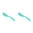 thumbnail image 3 of Inteprter Cuchara antiadherente ligera para revolver, cucharas para la cena, cucharas soperas multiusos, suministros de cocina, cucharón de Verde 2piezas, 3 of 6