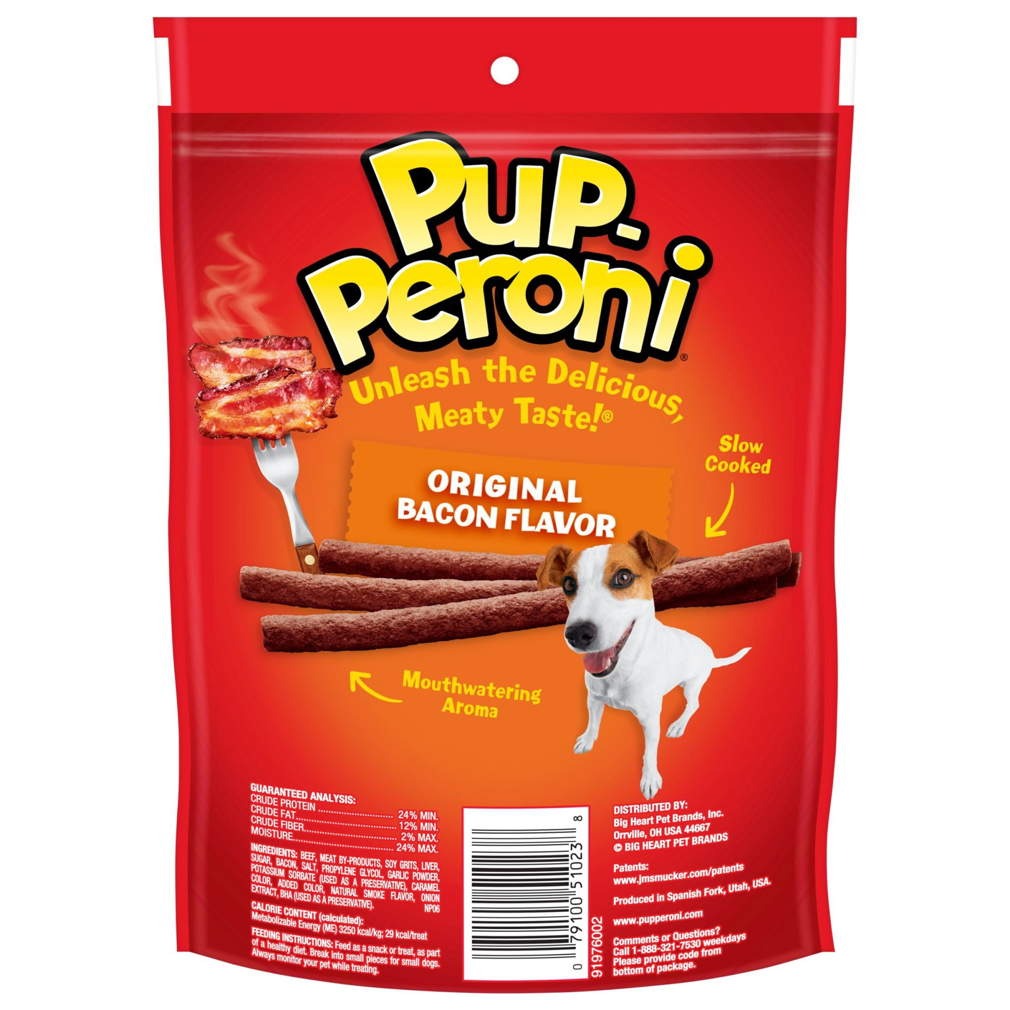 Pup Peroni Original Bacon Flavor Dog Snacks 5.6 Ounce Walmart