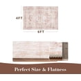 thumbnail image 2 of -Runner Rug X Rugs for Living Room- Machine Washable Rug-Soft Living Room Rug-Vintage Non Slip Carpet-Rugs for Bedrooms Dining Office, 2 of 7