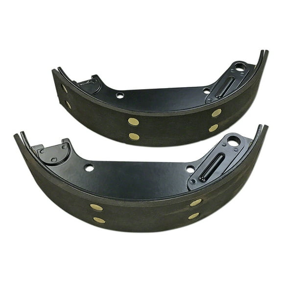 2-pc. Riveted Brake Shoe Assembly Set Fits John Deere Tractor    AH628R