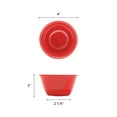 thumbnail image 2 of Excellante Color pure red melamine dinnerware collection bouillon mug - 7 oz, comes in dozen, 2 of 2