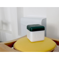 thumbnail image 3 of Lámpara de mesa pequeña con luz nocturna LED, cubo de Rubik, interesante lámpara de mesa pequeña (verde oscuro) JM, 3 of 5