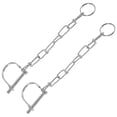 thumbnail image 1 of WHAMVOX 2Ud Pasador De Seguridad Galvanizado Para Conector De Tráiler Plata Resistente Al Desprendimiento, 1 of 8