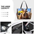 thumbnail image 3 of Easygdp Close-Up Curious Squirrel Bolsa de Viaje de Playa de Gran Capacidad, Bolsa Tote Perfecta para la Playa, Escapadas de Fin de Semana y Viajes, 3 of 7