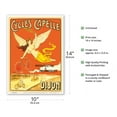 thumbnail image 2 of Cycles Capelle - Motorcycles & Tires (Motocyclettes & Pneumatiques) - Vintage Bicycle Poster c.1905 - Master Art Print 10in x 14in, 2 of 4