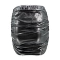 thumbnail image 4 of Womens Skirt High Waist Glitter Fabric Ruched Elastic Waist Mini Skirt, 4 of 7