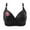 Style001 Black, variant on Sport Bras for Womens Plus Size Fashion Print Adjustable Strap Full Coverage Wireless Push Up Bralettes Underwear Style003 Khaki X-Small