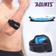 thumbnail image 5 of 1 Pack Tennis Elbow Strap, Elbow Brace with Compression Pad, Arm Brace Band for Tendonitis, Tennis and Golfer's Elbow (Black), 5 of 8