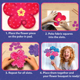 thumbnail image 6 of Skillmatics Poke in Art, Flower Bouquet, Creative Activity Sets for Kids, Mess-Free, DIY Craft Kit, Ages 4 to 9, 6 of 9