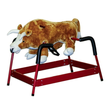 PonyLand Toys Spring Bull Rocking Toy with Sound