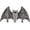 Black, variant on Halloween Bat Brooch Pins for Women Men Gothic Vintage Rhinestone Bat Brooch Pins Animal Vampire Wing Bat Broochs Halloween Holiday Fashion Accessories Jewelry