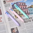 thumbnail image 4 of Pack Of 12 0.5mm 6-in-1 Multicolor Ballpoint Pens, 6 Colors Retractable Ballpoint Pens, Random Colors(), 4 of 5
