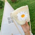 thumbnail image 5 of Lilixerw Shoulder Bag Small Handmade Straw Bag Crossbody Bag for Women,Summer Fashion Woven Handbag Shoulder Purse, 5 of 6