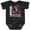 Storm Camo, variant on Inktastic Never Give Up Hope Breast Cancer Awareness Boys or Girls Baby Bodysuit