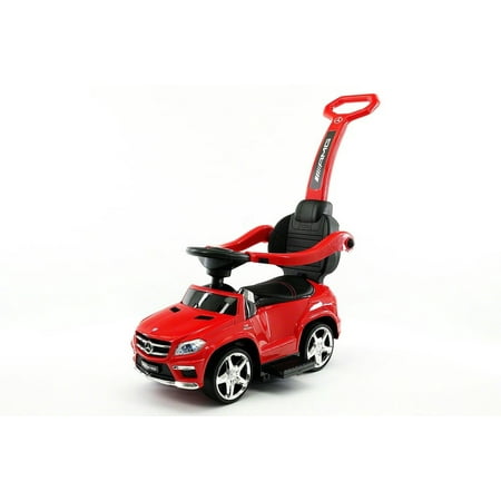 Mercedes Sl500 Convertible - MERCEDES GL63 KIDS CONVERTIBLE RIDE ON PUSH AND FOOT TO FLOOR CAR | RED