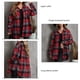 thumbnail image 5 of Chaquetas a cuadros de mujer Otoño e Invierno engrosamiento Casual suelta mujer manga larga solapa camisa con botones LC8511656 Rojo M, 5 of 6