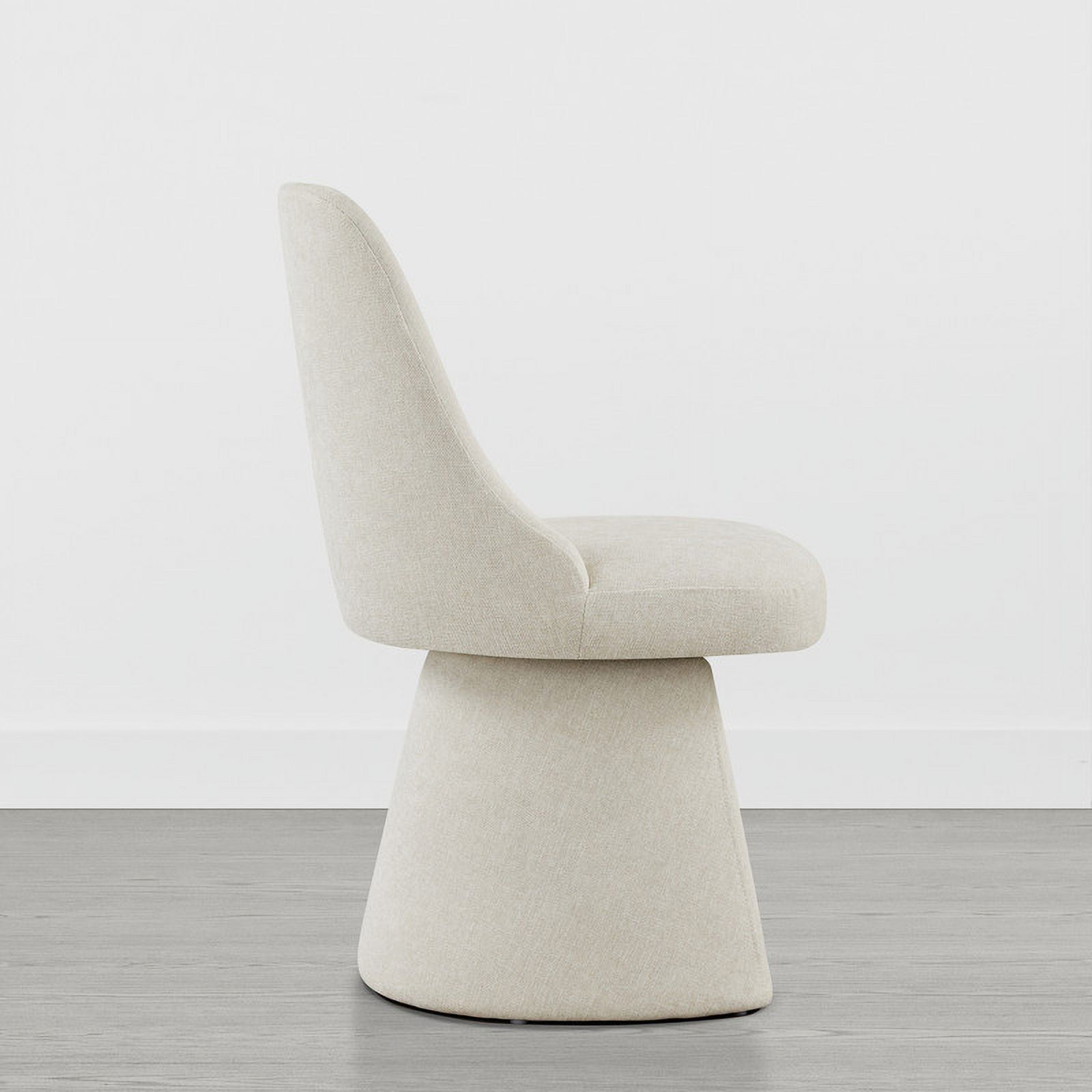CHITA Upholstered Swivel Dining Chair Set of 2