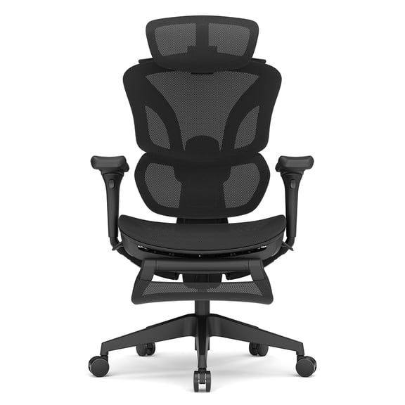 Ergonomic Gaming Chair with 4D Adjustable Armrests, Lumbar Support, and Breathable Mesh Fabric-ACGAM CG-5658M