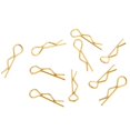 thumbnail image 4 of Clips RC Car Shell R Pack / 20Pcs Pin De Clip De Carcasa Del Coche Para HSP HPI Clips De Cuerpo de material acero Inoxidable Para 1:10 1:12 RC Car Spare Part dorado Magideal Clips RC Car Shell R, 4 of 7