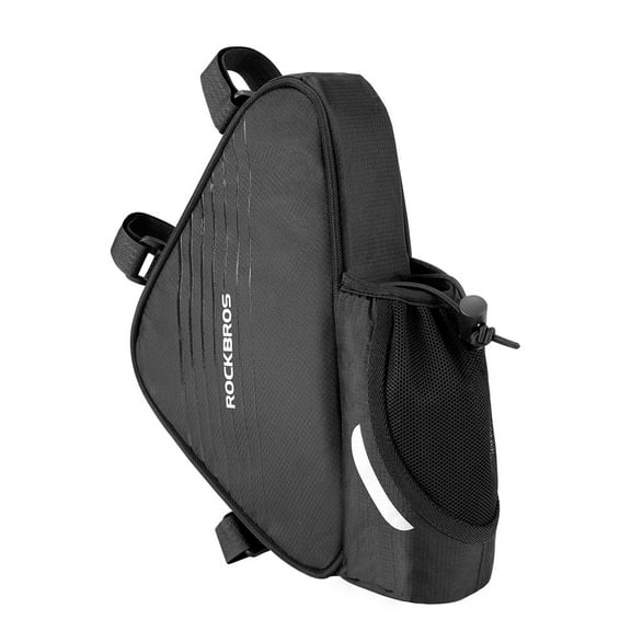ROCKBROS Bike Triangle Bag Frame Bag with Water Bottle Holder 1L