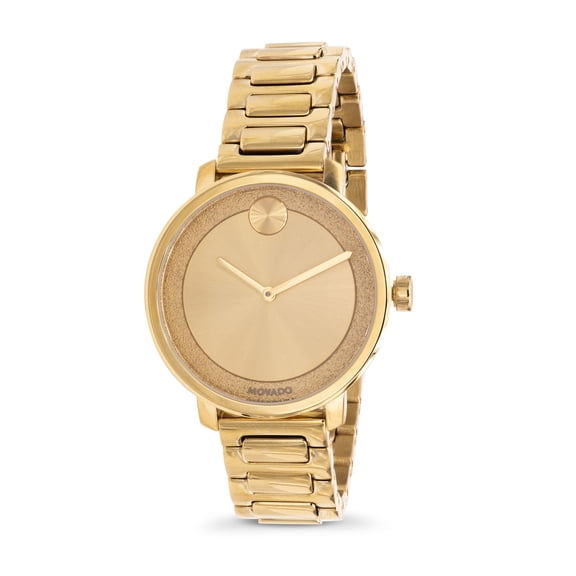 Movado Bold Gold-Tone Ladies Watch 3600502